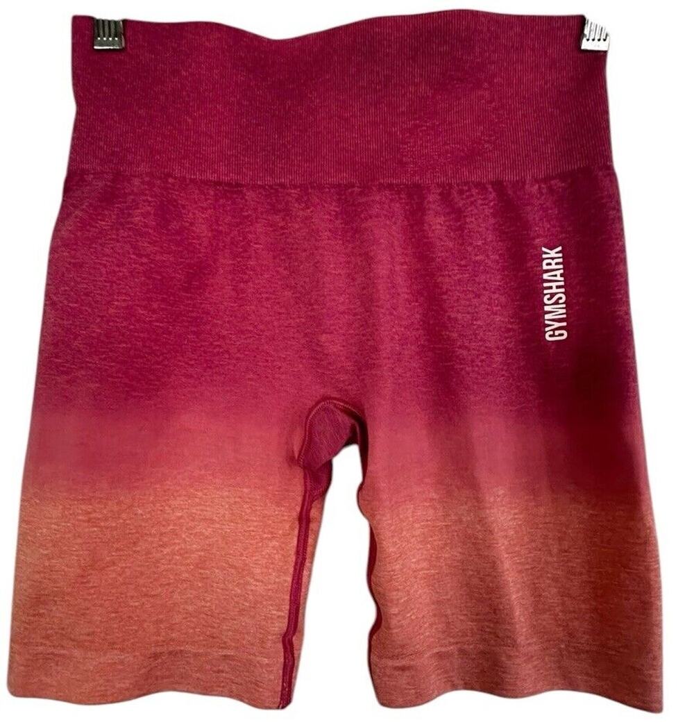 Gymshark Adapt Ombre Seamless Shorts, Size Small